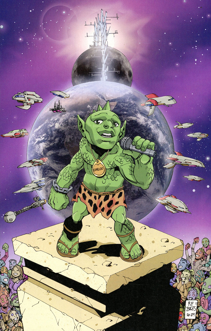 Nacelleverse The Great Garloo #0 (One Shot) Cover D Incentive Ramon Bachs Variant Cover