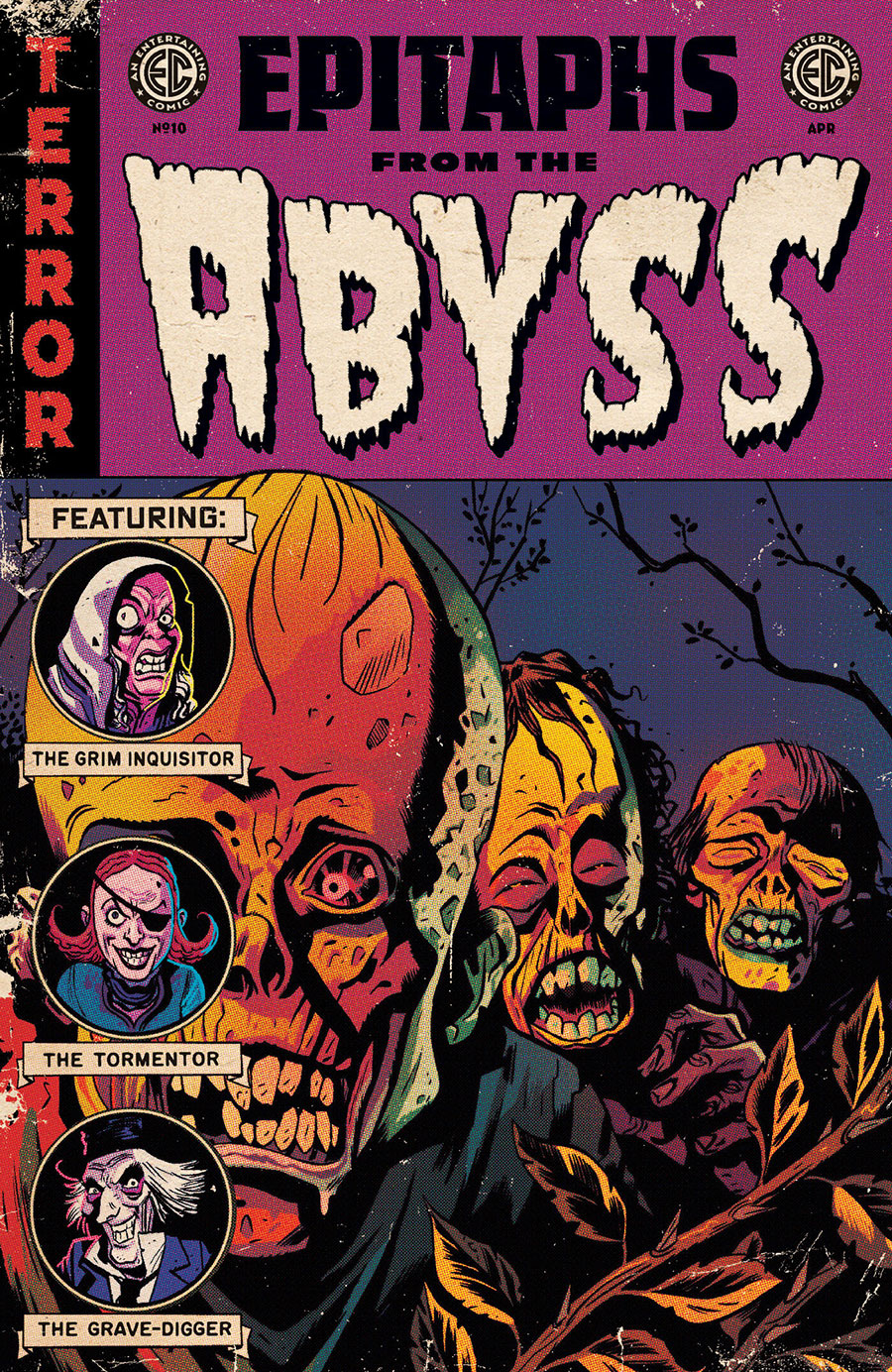 Epitaphs From The Abyss #10 Cover C Incentive Albert Monteys Homage Variant Cover (EC Comics)