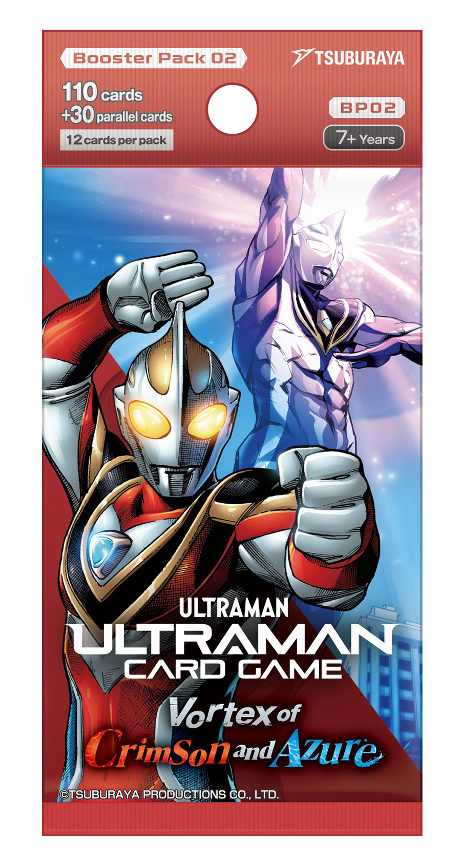 Ultraman Booster Vortex Of Crimson Azure Booster Pack