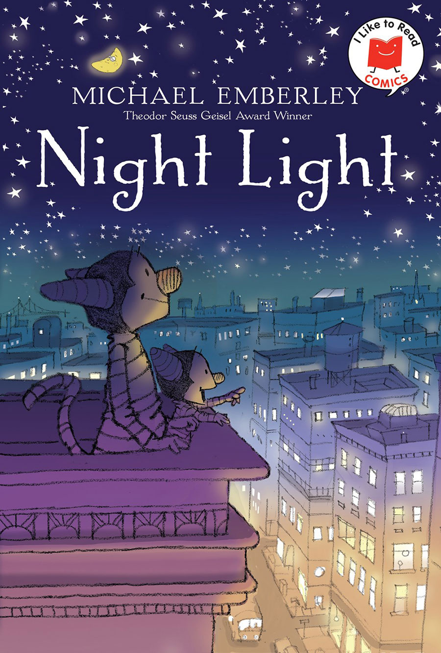 I Like To Read Comics Night Light HC