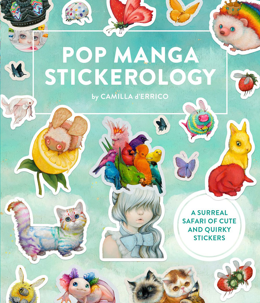 Pop Manga Stickerology A Surreal Safari Of 250 Plus Cute And Quirky Stickers TP