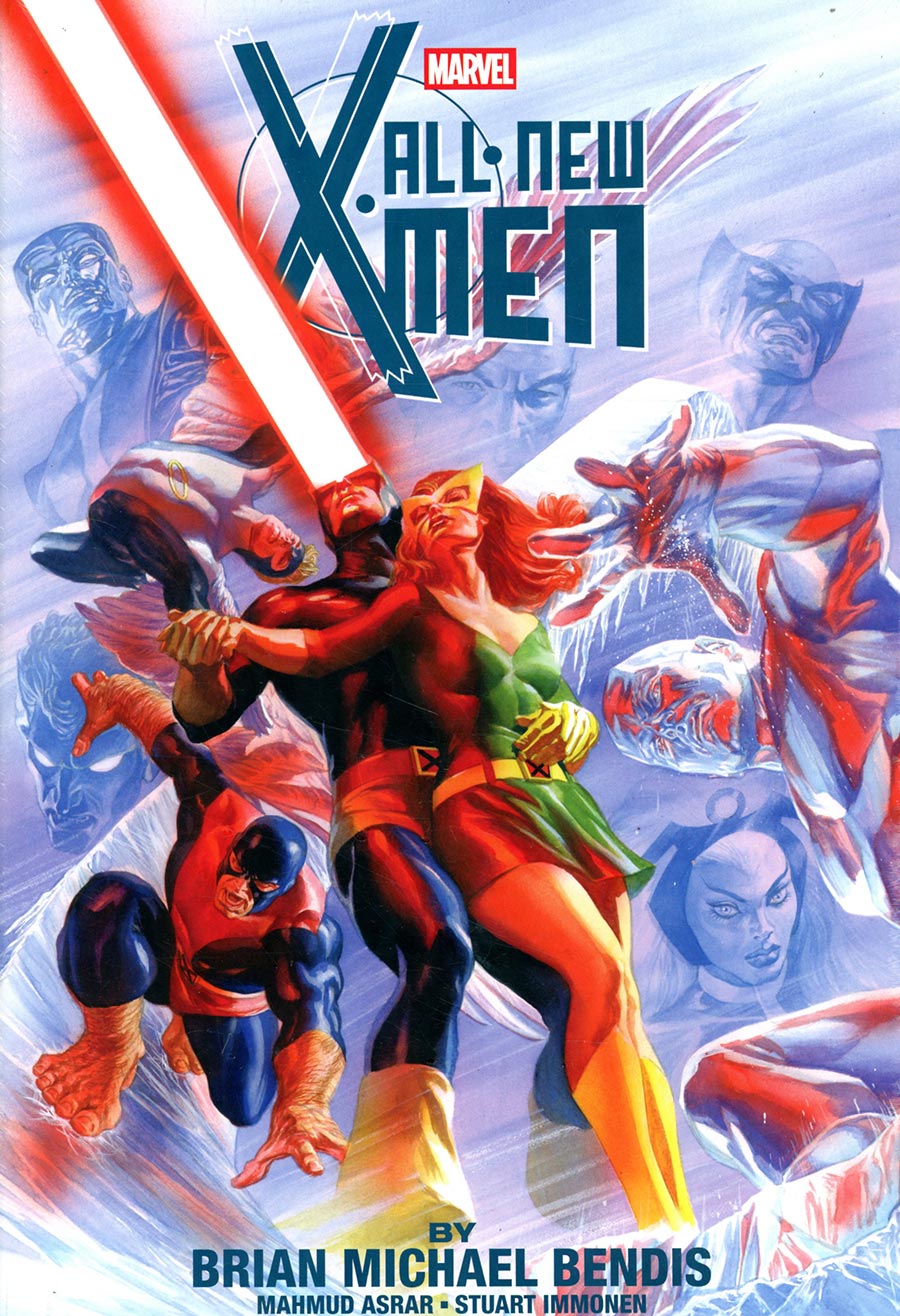 All-New X-Men By Brian Michael Bendis Omnibus HC Direct Market Alex Ross Cover