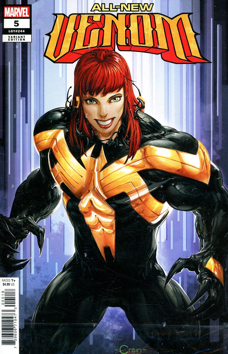 All-New Venom #5 Cover K Incentive Clayton Crain Suspect E Mary Jane Surprise Variant Cover