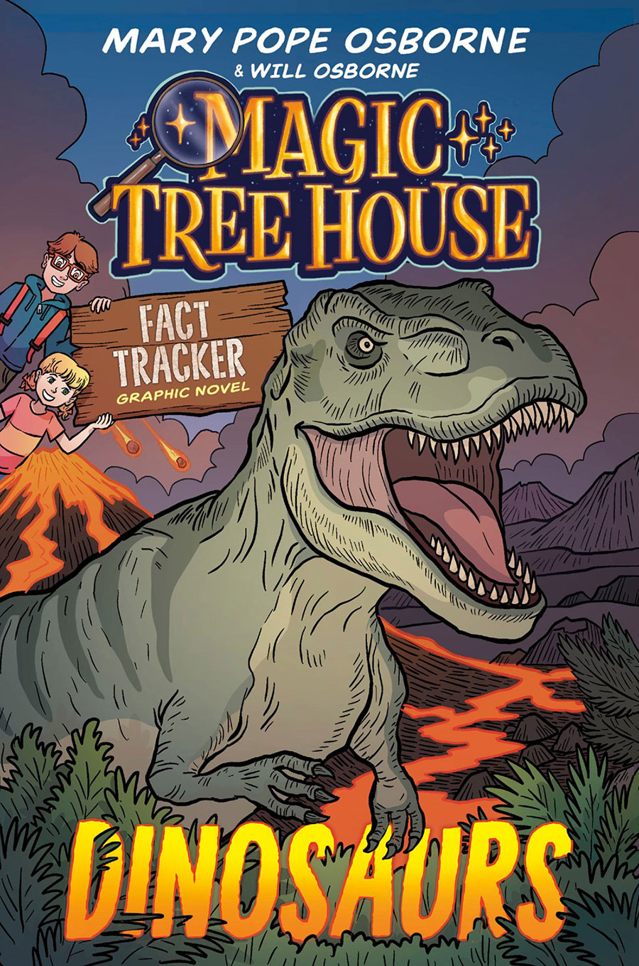Magic Tree House Fact Tracker Graphic Novel Dinosaurs HC