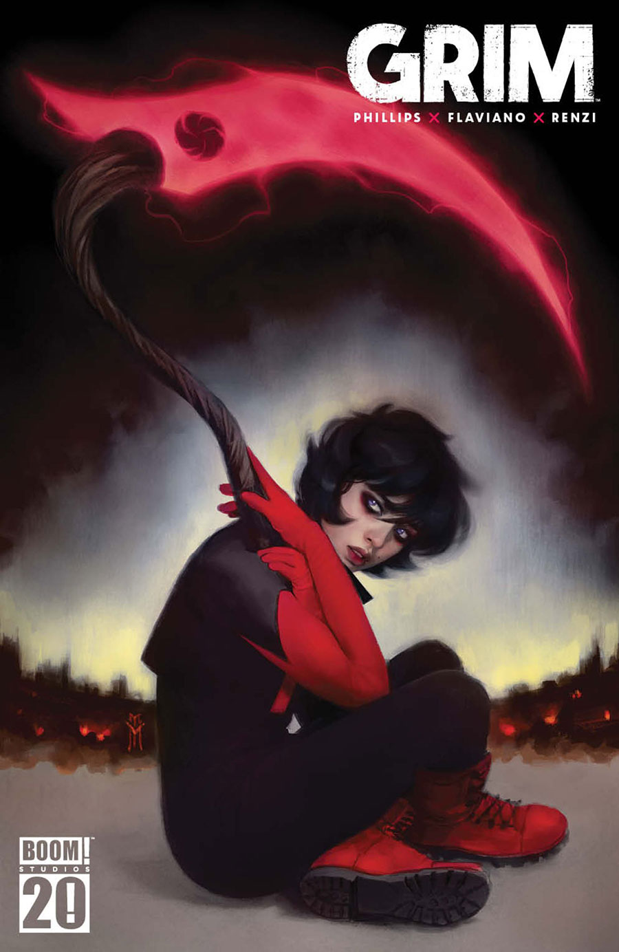 Grim #22 Cover E Variant Miguel Mercado BOOM Studios 20th Anniversary Cover