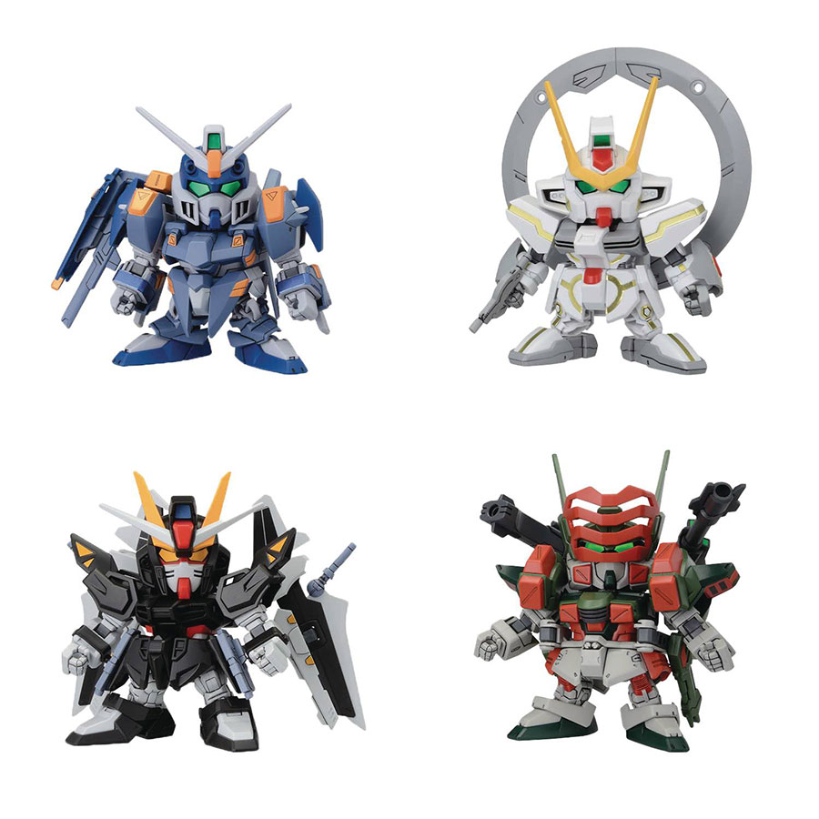 Gundam Super Deformed Kit - BB Senshi C.E.73 - Stargazer - Set (4 Models)