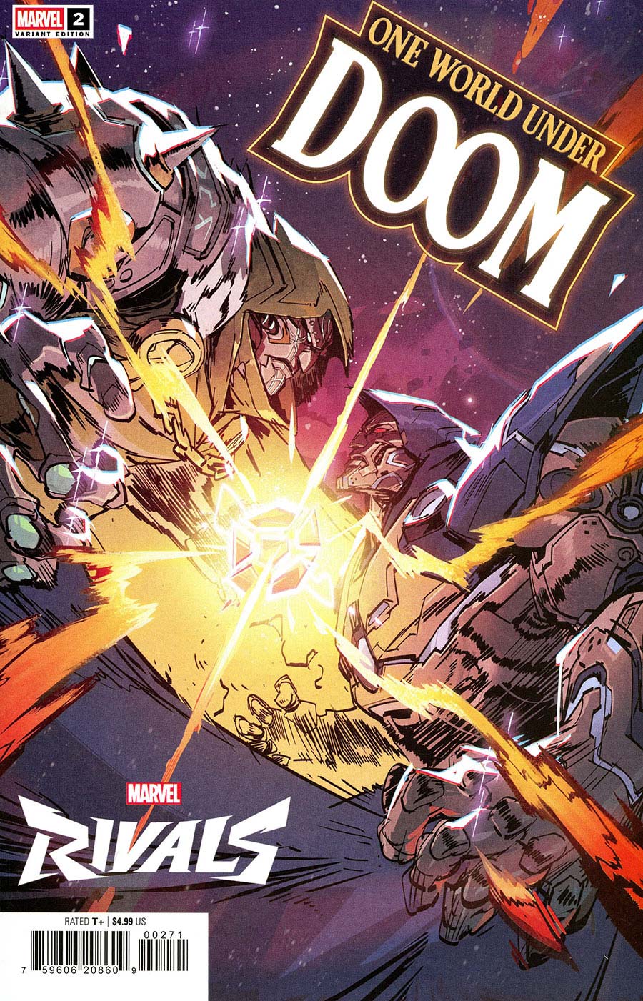 One World Under Doom #2 Cover D Variant NETEASE Games Marvel Rivals Cover