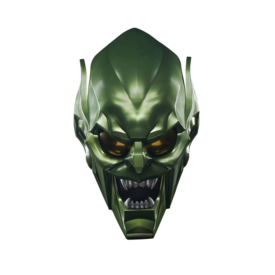 Marvel Legends Gear Spider-Man No Way Home Green Goblin Electronic Helmet