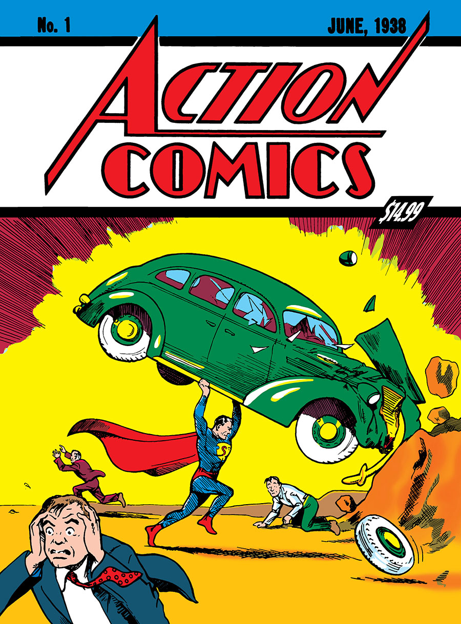 Superman Day 2025 Action Comics #1 Golden Age Sized Facsimile Edition Cover C Variant Joe Shuster Foil Cover