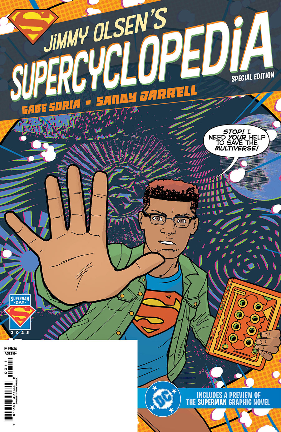 Superman Day 2025 Jimmy Olsens Supercyclopedia - FREE
