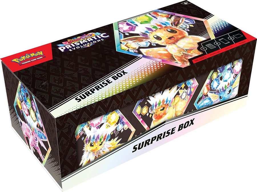 Pokemon Scarlet And Violet 8.5 Prismatic Evolutions Surprise Box (6-Count)