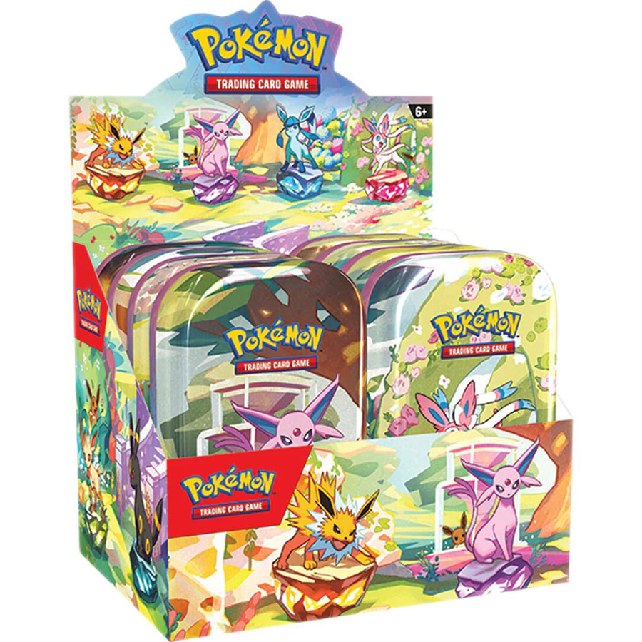 Pokemon Scarlet And Violet 8.5 Prismatic Evolutions Mini Tin (8-Count)