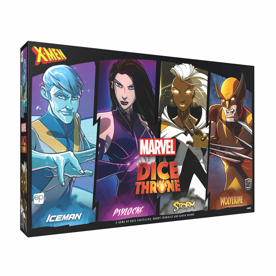 Dice Throne Marvel X-Men Box 1 (Iceman Psylocke Storm Wolverine)