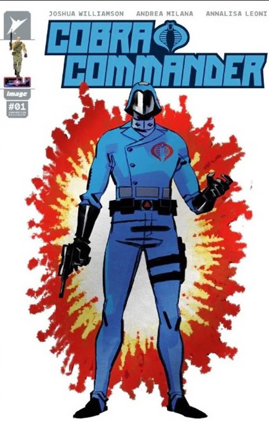 Duke Ashcan #1 Cover D NYCC 2023 Exclusive Cobra Commander Variant Cover