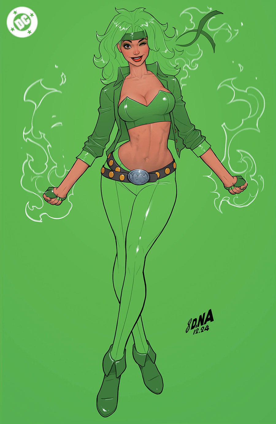 Fire & Ice When Hell Freezes Over #1 Cover D Variant David Nakayama Foil Cover (DC All In)