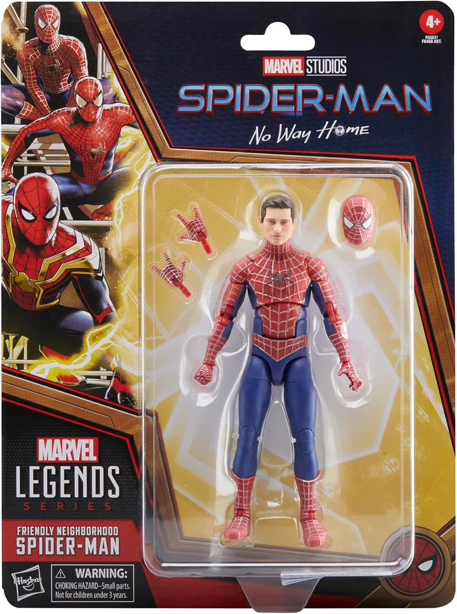 Spider-Man Legends Retro Tobey Maguire Spider-Man 6-Inch Action Figure Case