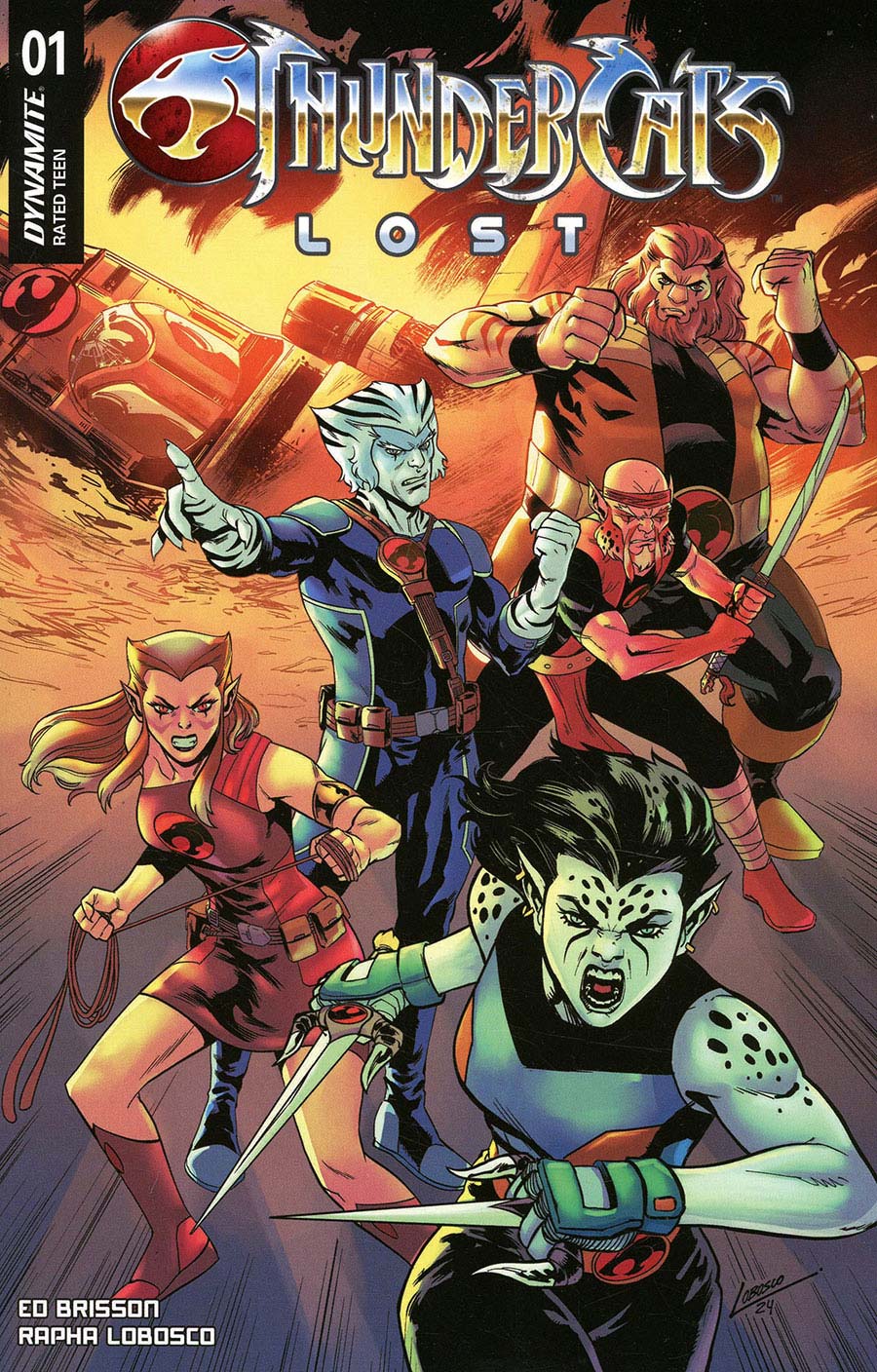 Thundercats Lost #1 Cover S Variant Rapha Lobosco Cover