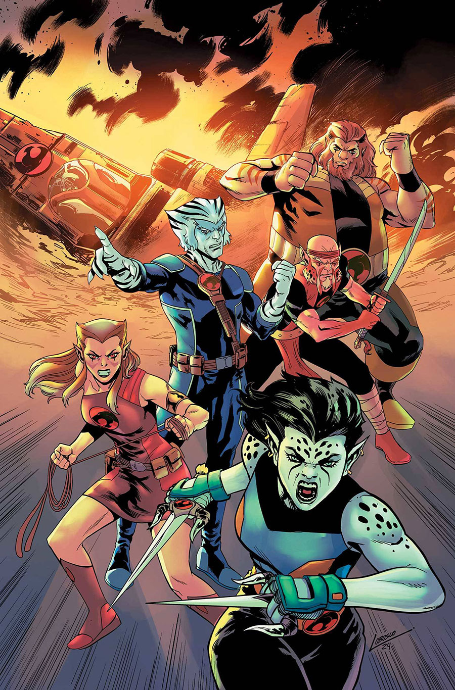 Thundercats Lost #1 Cover X Incentive Rapha Lobosco Virgin Cover