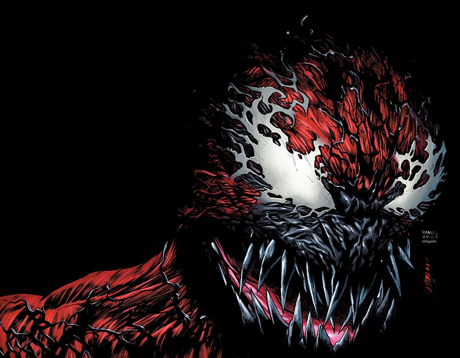 Eddie Brock Carnage #1 Cover K 2nd Ptg Incentive Humberto Ramos Wraparound Virgin Variant Cover