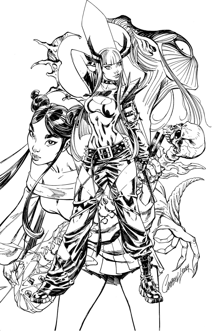 Magik Vol 2 #2 Cover H 2nd Ptg Incentive J Scott Campbell Virgin Variant Cover