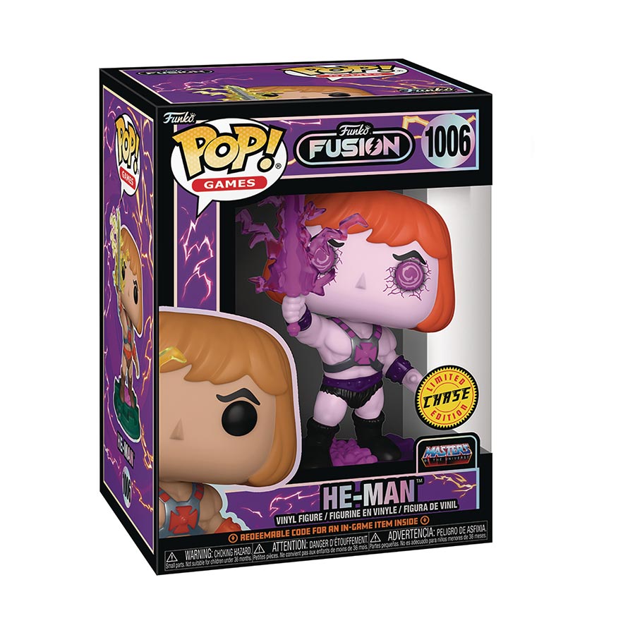 POP Games Funko Fusion He-Man Chase Vinyl Figure