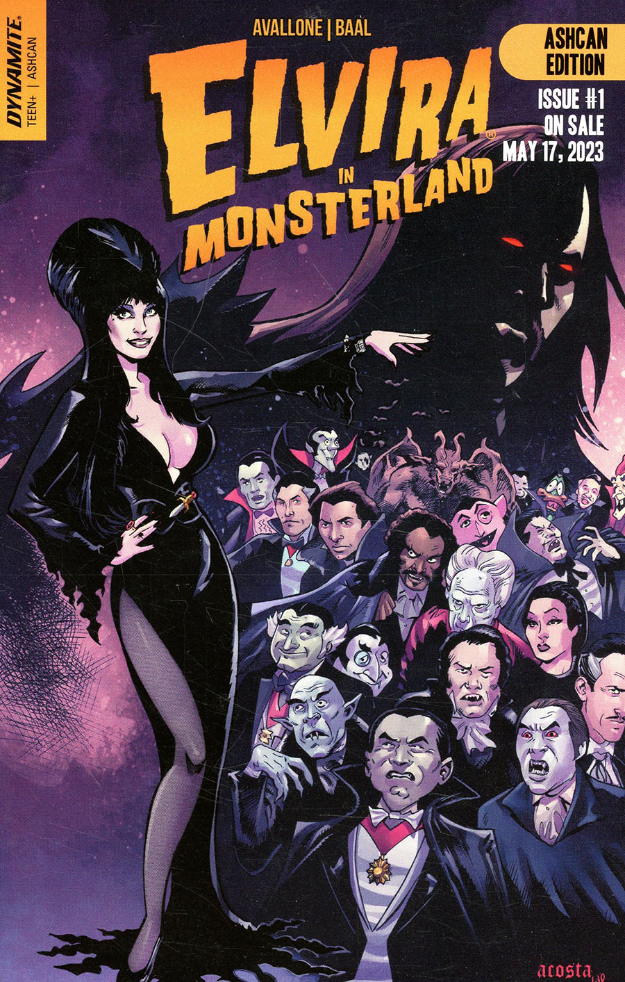 Elvira In Monsterland Ashcan Edition #1