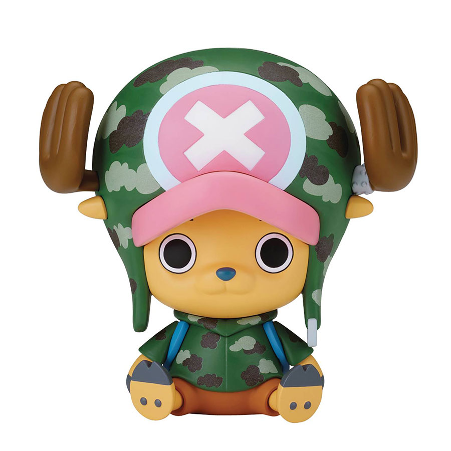 One Piece Sofvimates Chopper Dressrosa PVC Figure