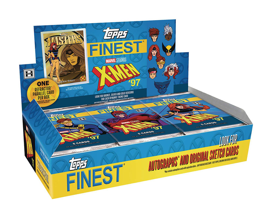 Topps Finest X-Men 97 2025 Box Display
