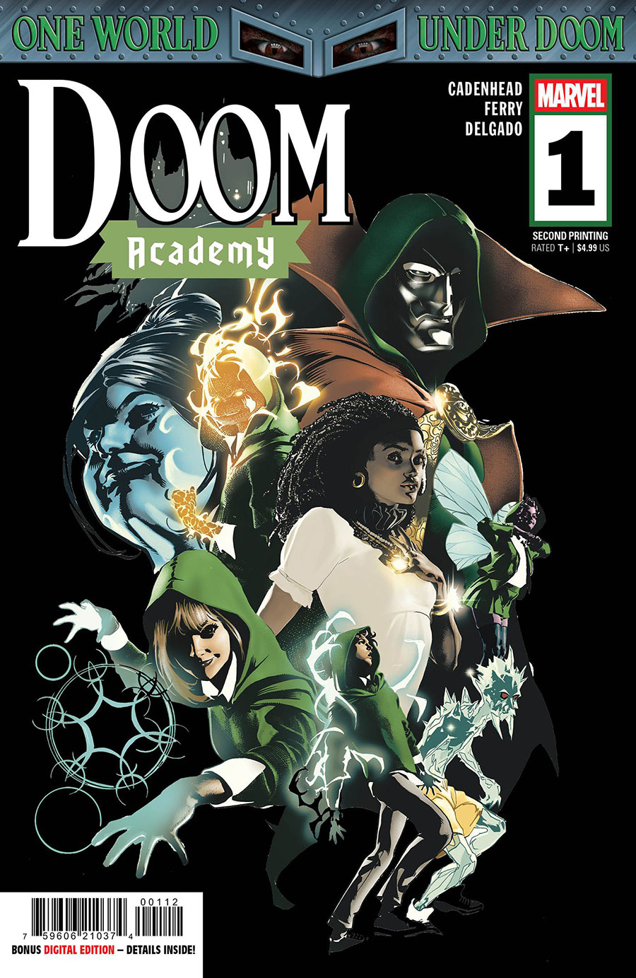 Doom Academy #1 Cover G 2nd Ptg Pablo Villalobos Variant Cover (One World Under Doom Tie-In)