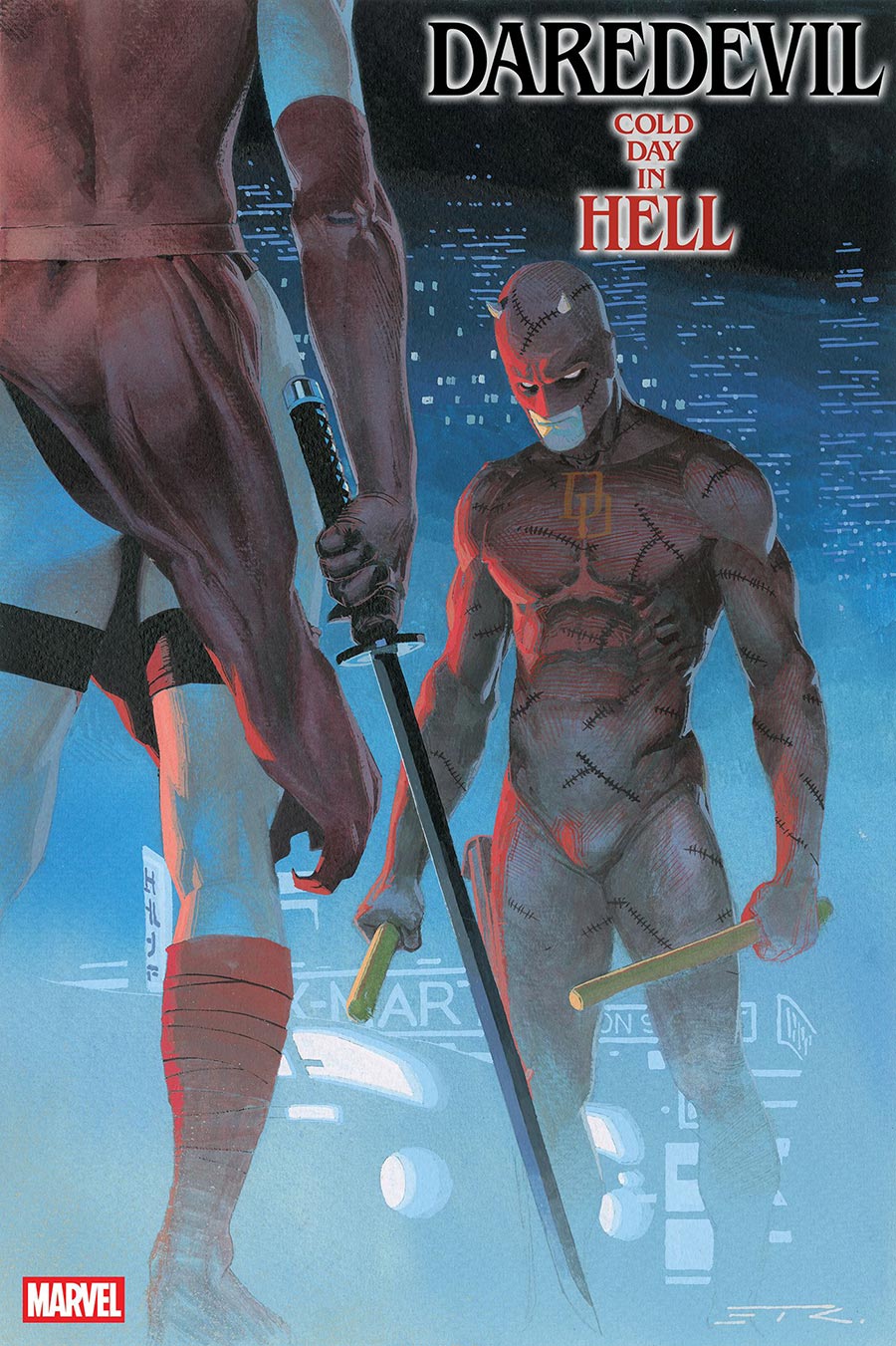 Daredevil Cold Day In Hell #2 Cover C Variant Esad Ribic Cover
