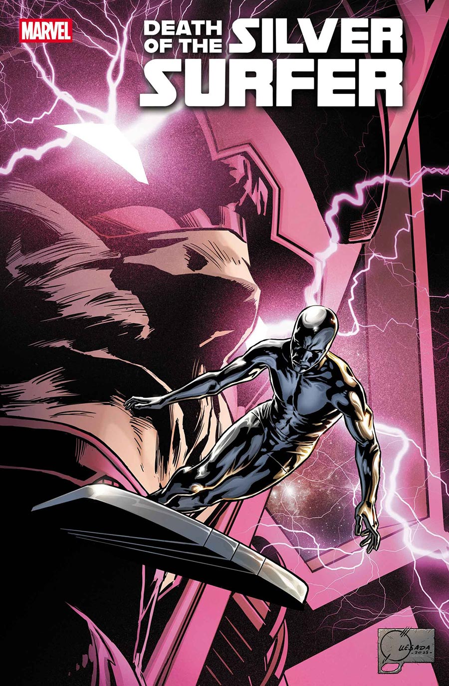 Death Of The Silver Surfer #1 Cover B Variant Joe Quesada Cover