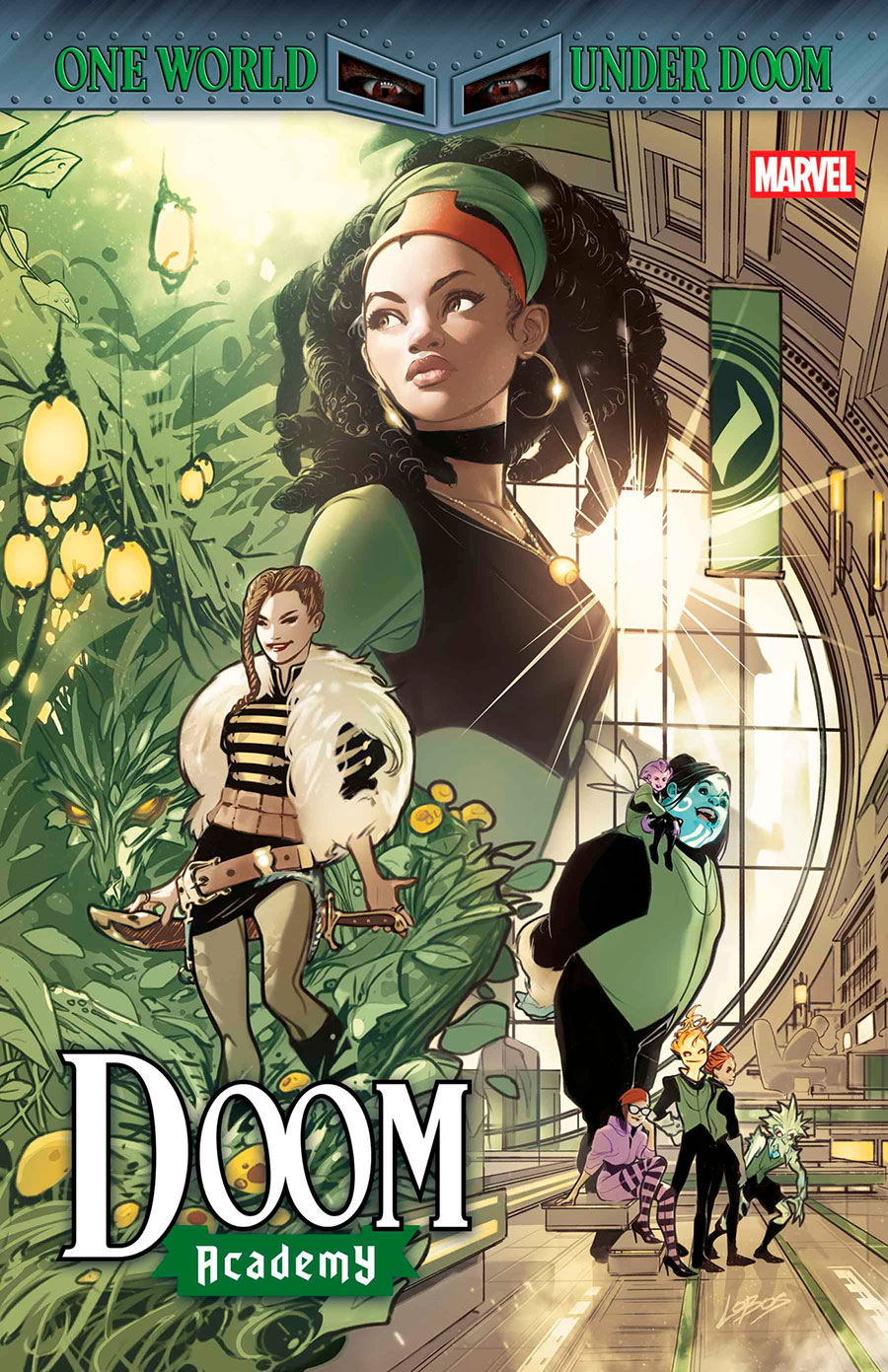 Doom Academy #4 Cover A Regular Pablo Villalobos Cover (One World Under Doom Tie-In)