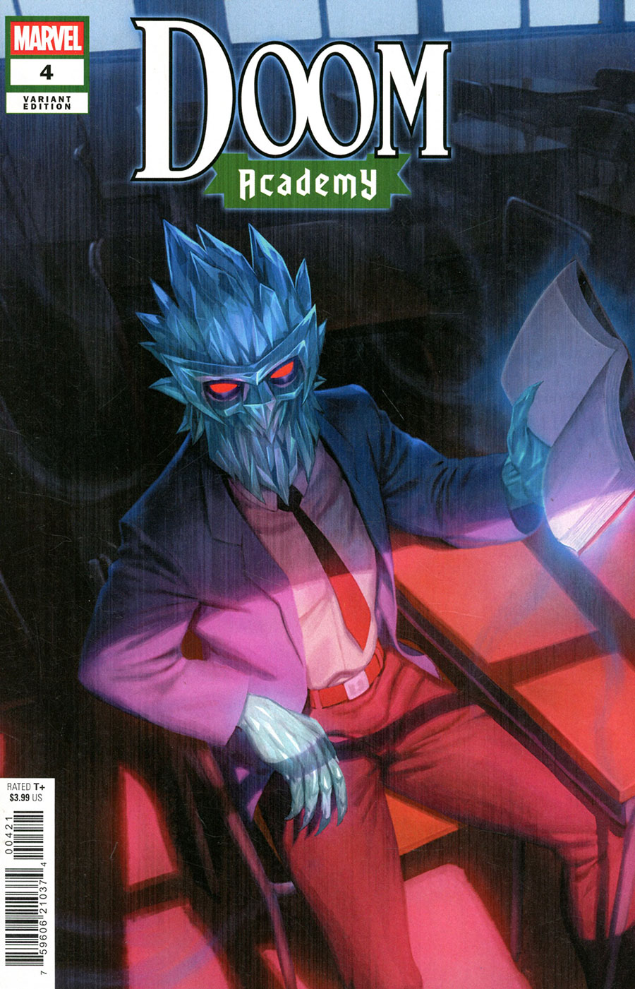 Doom Academy #4 Cover B Variant Woo-Chul Lee Toth Cover (One World Under Doom Tie-In)