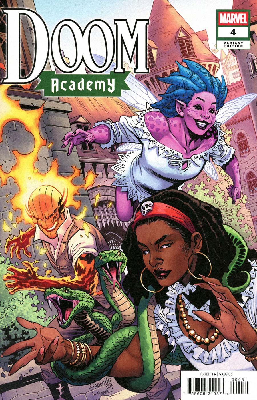 Doom Academy #4 Cover C Variant Yanick Paquette Cover (One World Under Doom Tie-In)