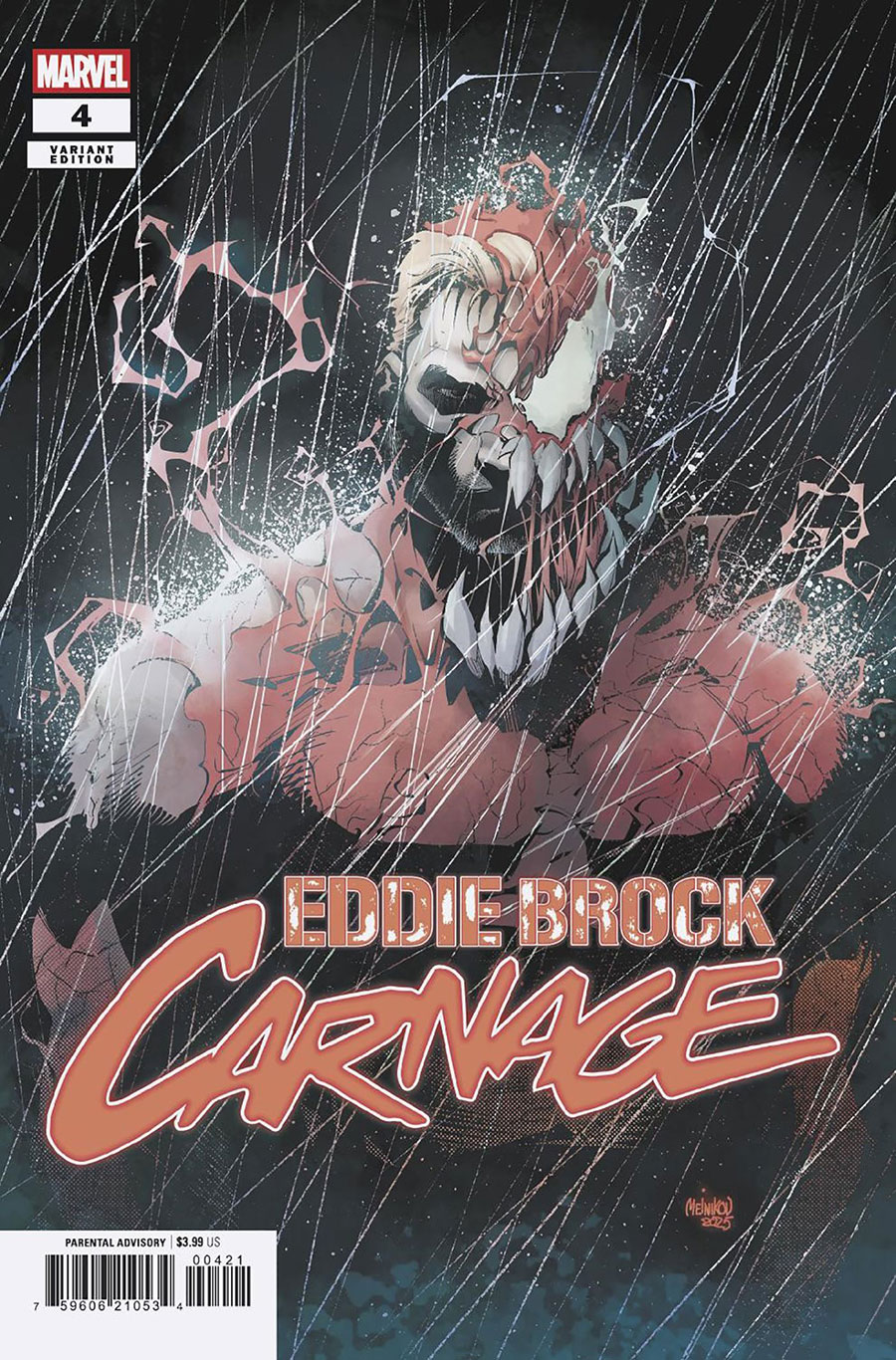 Eddie Brock Carnage #4 Cover B Variant Gleb Melnikov Cover