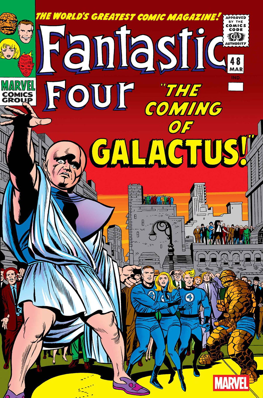 Fantastic Four #48 Cover E Facsimile Edition Regular Jack Kirby Cover