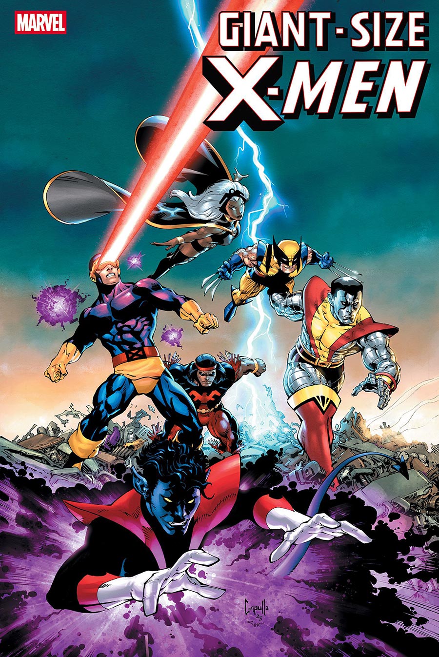 Giant-Size X-Men (2025) #1 Cover E Variant Greg Capullo Cover (Giant-Size X-Men 50th Anniversary Part 1)