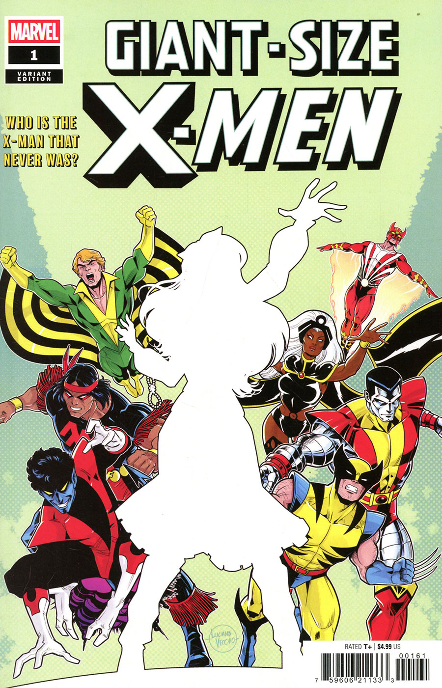 Giant-Size X-Men (2025) #1 Cover F Variant Luciano Vecchio Spoiler Cover (Giant-Size X-Men 50th Anniversary Part 1)