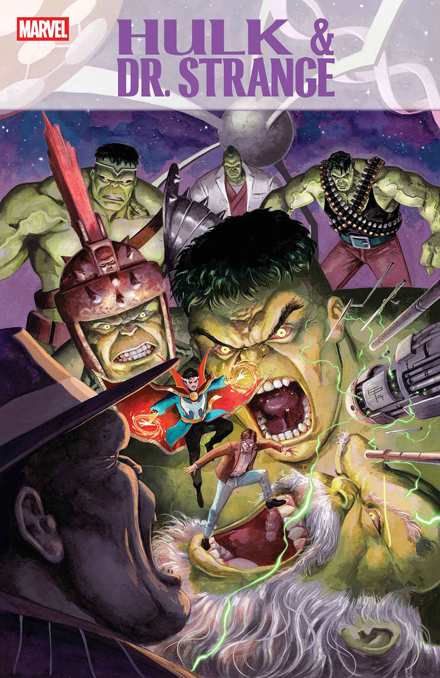Hulk & Doctor Strange #1 (One Shot) Cover B Variant German Peralta Cover