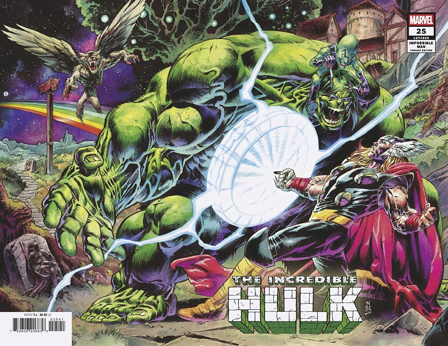 Incredible Hulk Vol 5 #25 Cover C Variant Nic Klein Impossible Man Pop-Up Cover