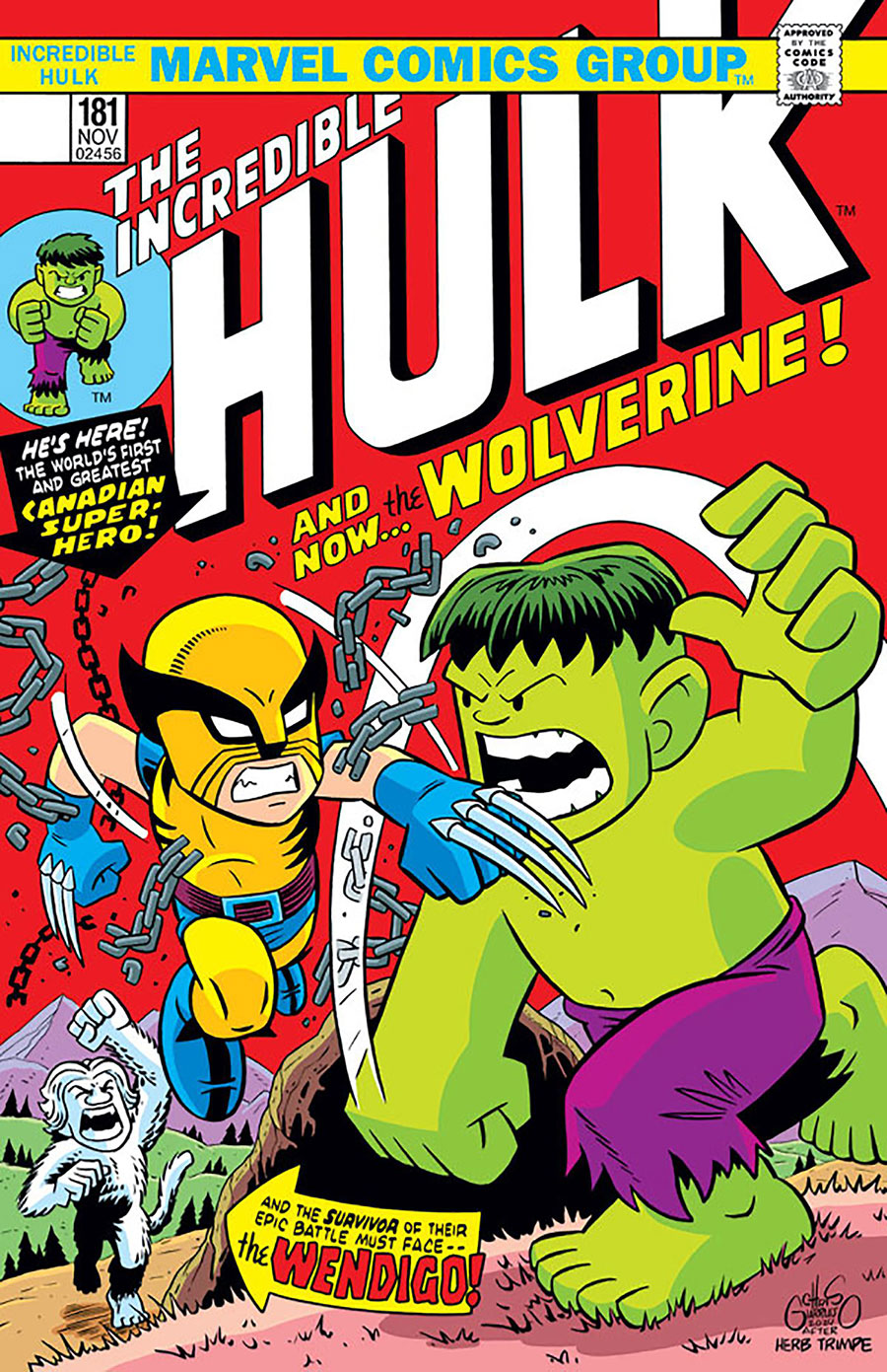Incredible Hulk Vol 5 #25 Cover D Variant Chris Giarrusso Cover