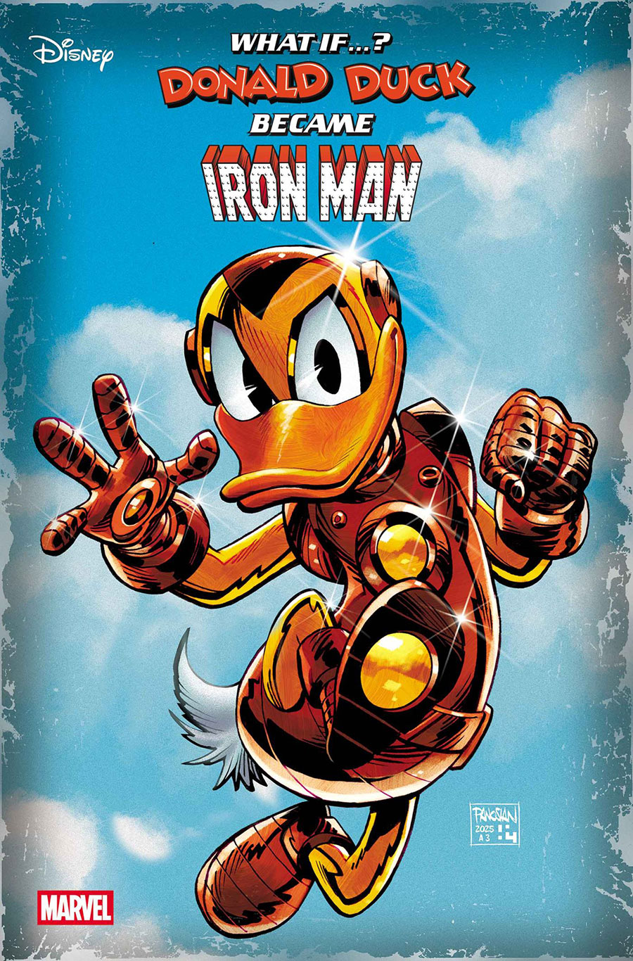 Marvel & Disney What If Donald Duck Became Iron Man #1 (One Shot) Cover E Variant Dan Panosian Cover