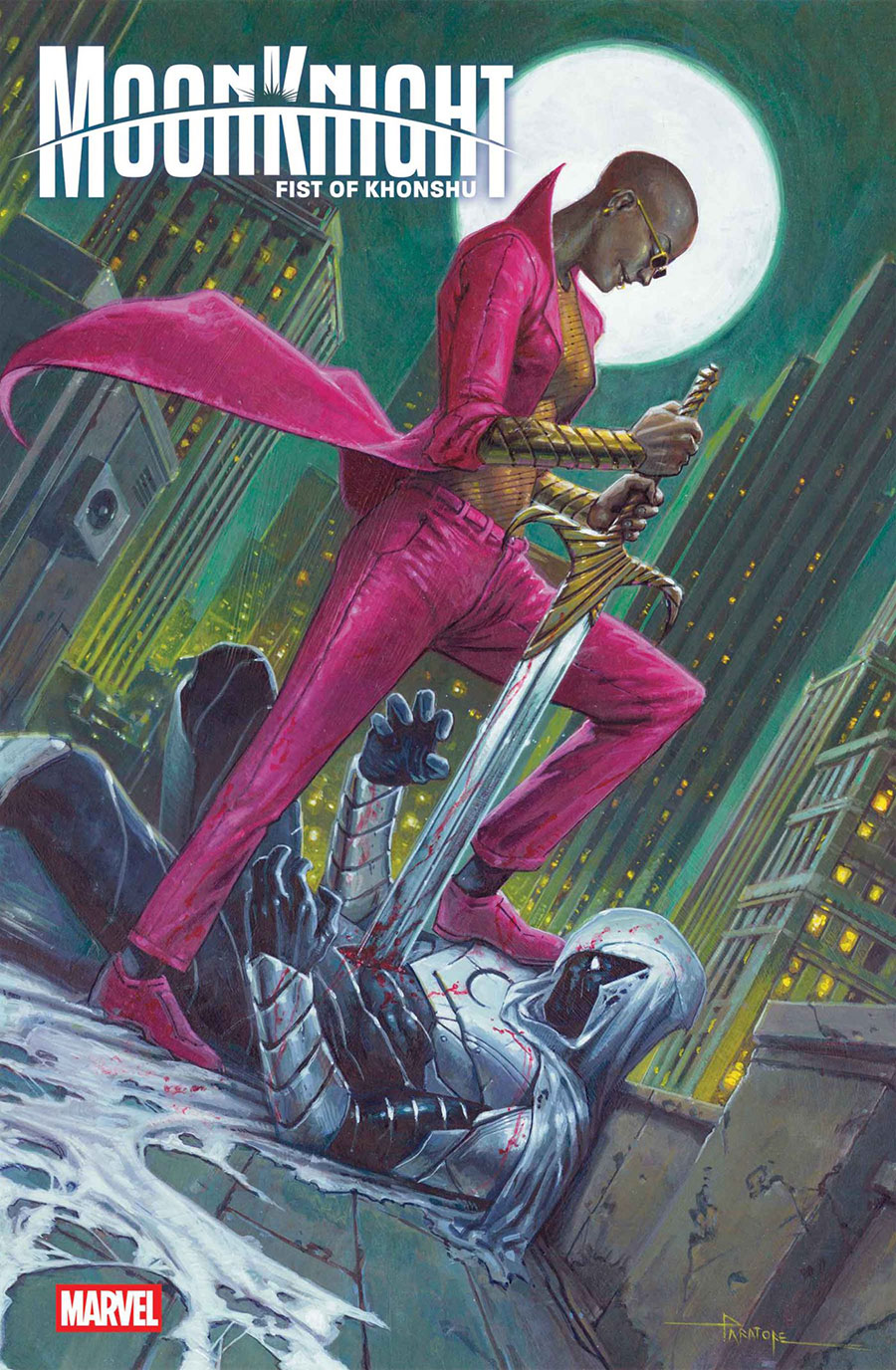 Moon Knight Fist Of Khonshu #8 Cover A Regular Davide Paratore Cover