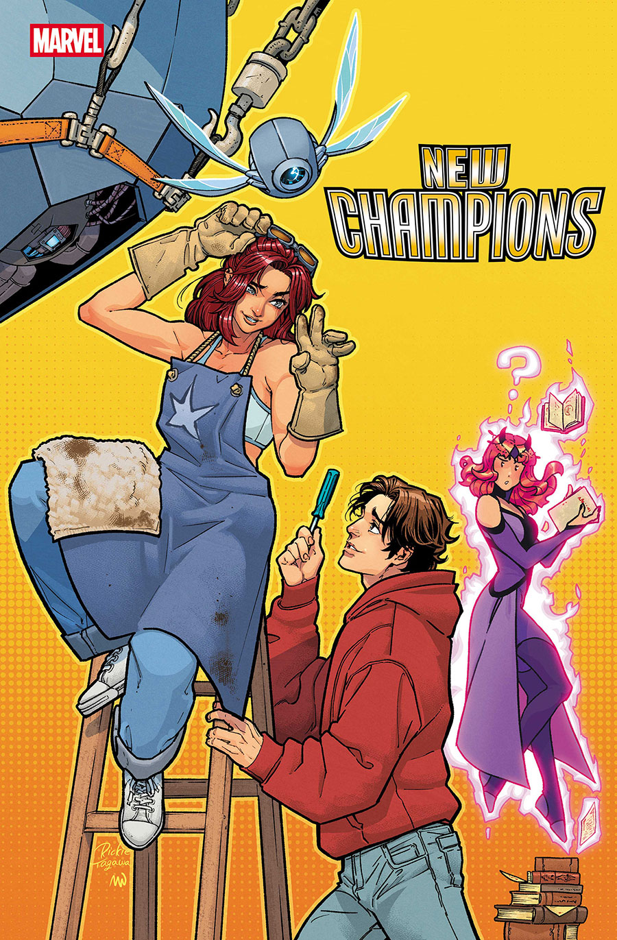 New Champions #5 Cover B Variant Rickie Yagawa Cover