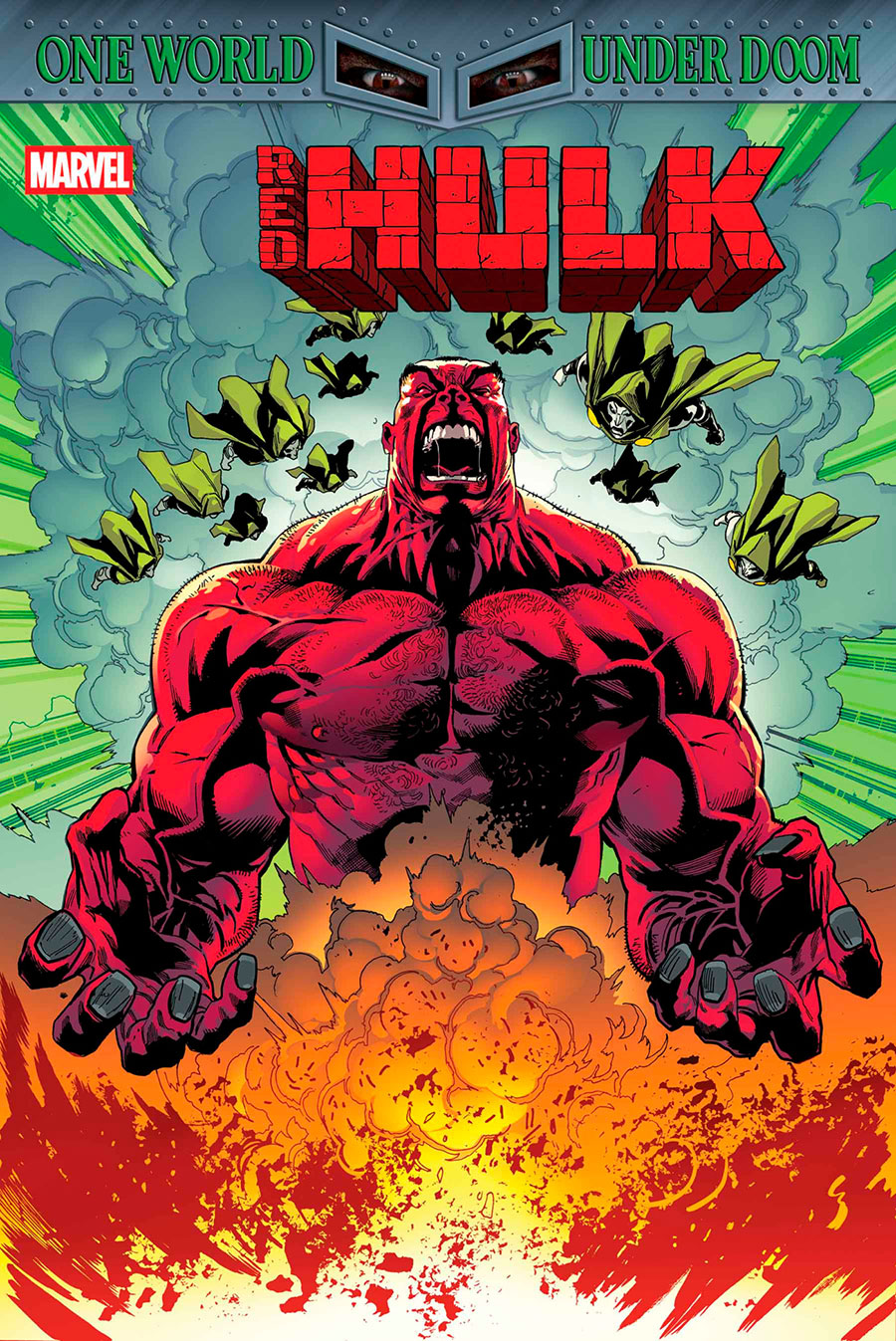 Red Hulk #4 Cover A Regular Geoff Shaw Cover (One World Under Doom Tie-In)