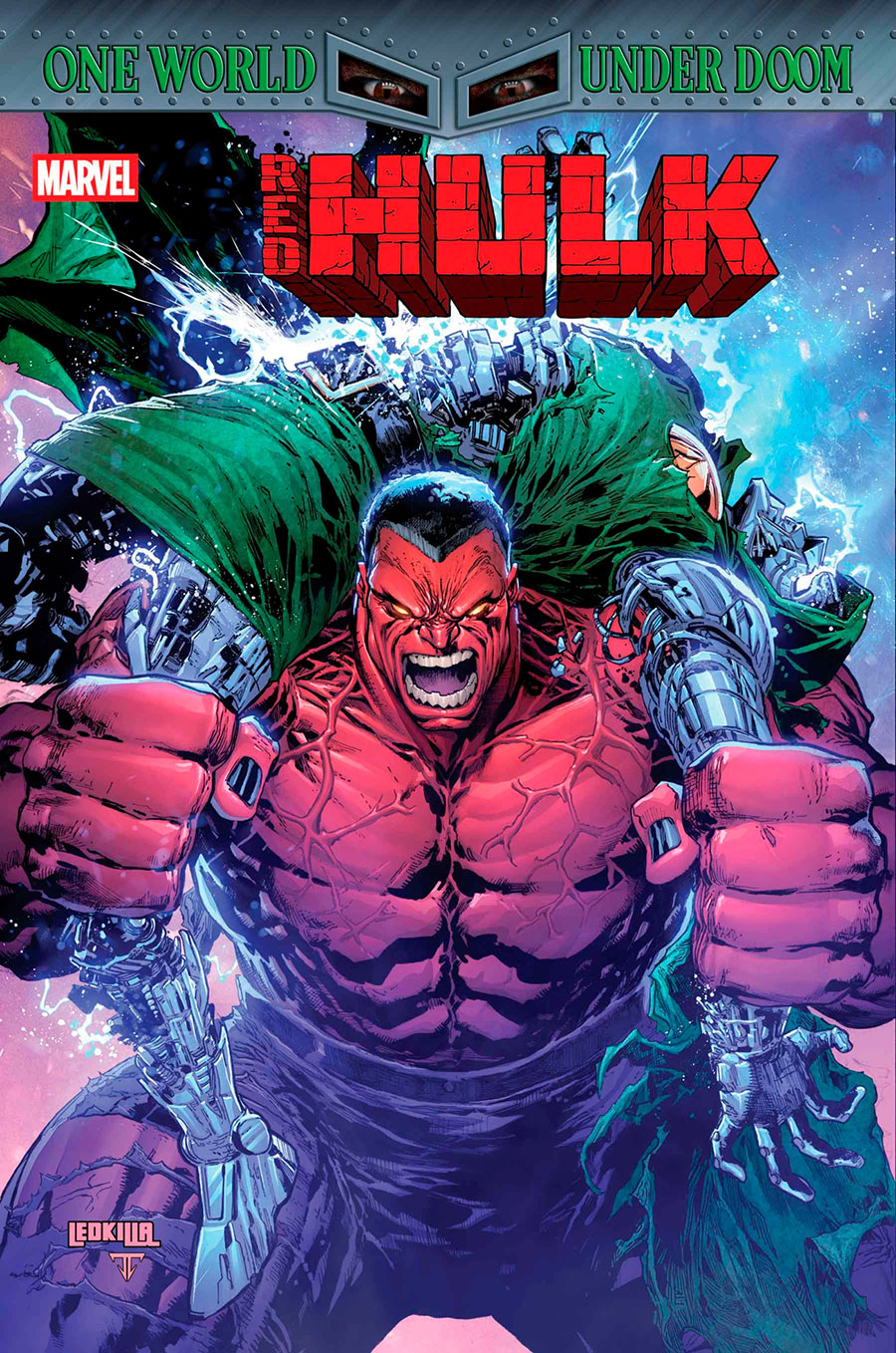 Red Hulk #4 Cover B Variant Ken Lashley Cover (One World Under Doom Tie-In)