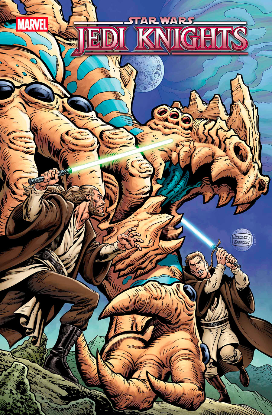 Star Wars Jedi Knights #3 Cover B Variant Dan Jurgens Classic Homage Cover