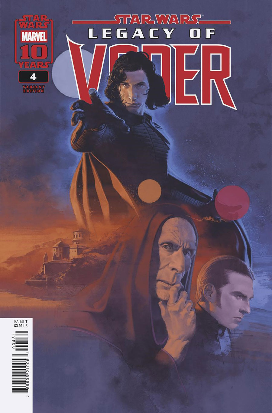 Star Wars Legacy Of Vader #4 Cover C Variant Marc Aspinall Cover