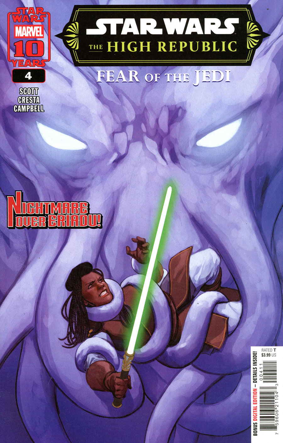 Star Wars The High Republic Fear Of The Jedi #4 Cover A Regular Phil Noto Cover