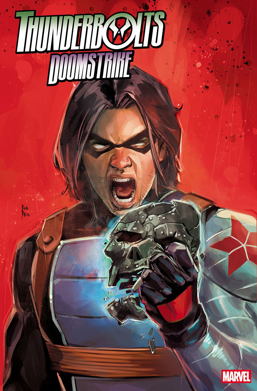 Thunderbolts Doomstrike #4 Cover C Variant Rod Reis Cover (One World Under Doom Tie-In)